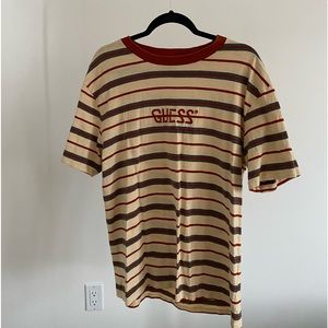Mens Guess Stripped Shirt